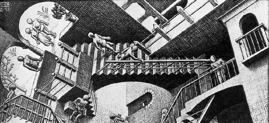 Las escaleras e ilusiones de Escher